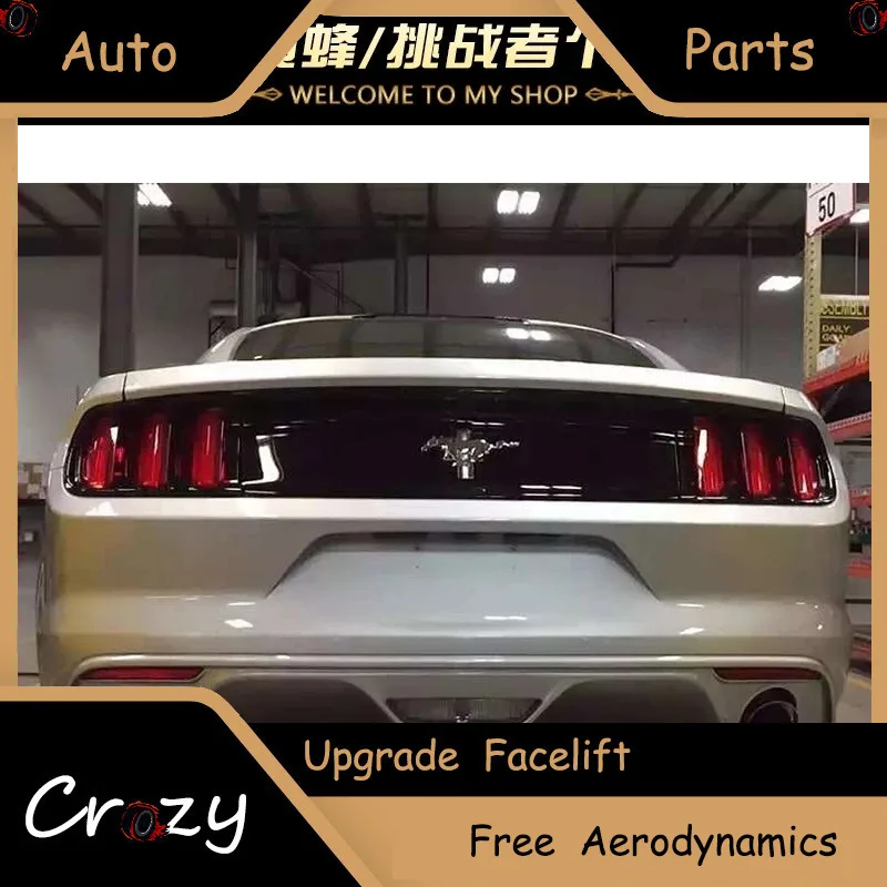 Stainless Steel Dual Outlet Exhaust System for 2015-2021 Ford Mustang 2.3T